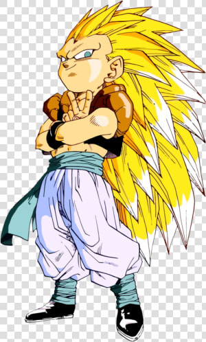 Gotenks Ss3   Gotenks Super Saiyajin 3  HD Png Download