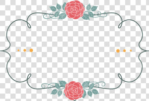 Floral Rectangle Border Png   Transparent Cartoons   Rectangle Floral Border Png  Png Download