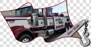 Towing Services In Lafayette   Trailer Truck  HD Png Download