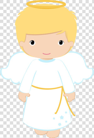 Halo Clipart Holy   Anjo Batismo Menino  HD Png Download