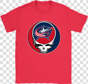 Nhl Team Columbus Blue Jackets X Grateful Dead Logo   Columbus Blue Jackets  HD Png Download