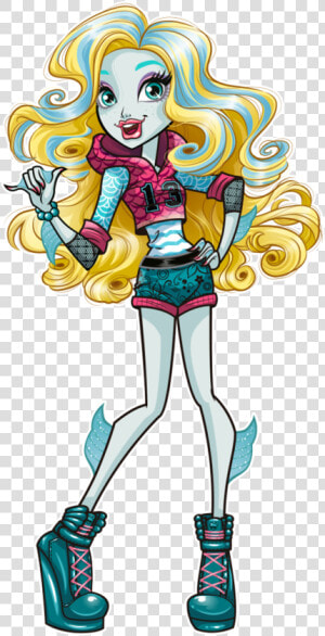 Lagoona Blue Monster High Characters  HD Png Download