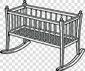 Transparent Cot Png   Cradle Clipart  Png Download