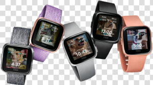 Fitbit Versa Clock Faces  HD Png Download