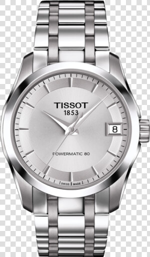 Tissot Couturier Powermatic 80  HD Png Download