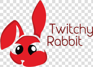 Twitchy Rabbit Thirtylogos Twitchyrabbit 30daychallenge   Domestic Rabbit  HD Png Download