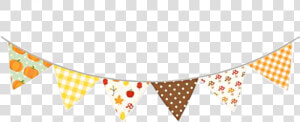  watercolor  banner  pennant  flag  autumn  fall  halloween   Thanksgiving Cute Banner  HD Png Download