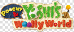 Yoshi Wooly World Title  HD Png Download