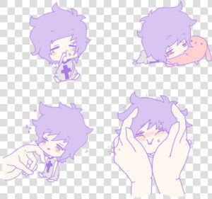 Chibi Boy Pastel Goth    Pastel Goth Anime Boy  HD Png Download