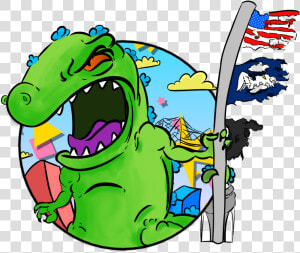 Reptar  HD Png Download