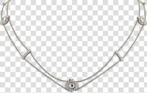 Moonstone And Diamond Double strand Necklace By Tiffany   Necklace  HD Png Download