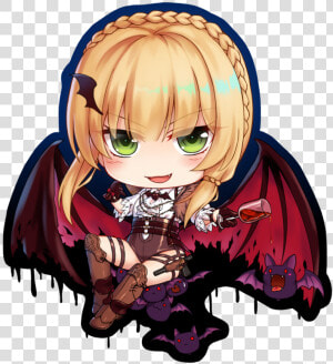 Transparent Cute Vampire Clipart   Anime Vampire Cute Chibi  HD Png Download