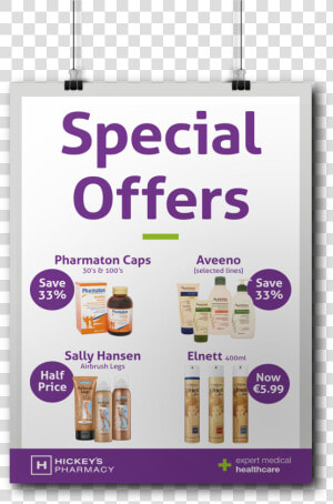 Hickey S Pharmacy   Marketing Posters For Pharmacy  HD Png Download