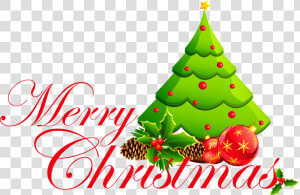 Transparent Merry Christmas Tree   Merry Christmas Christmas Tree  HD Png Download