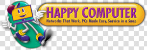 Happy Computer Computer Laptop Repair Plano Frisco   Happy Computer Logo  HD Png Download