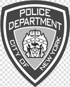 Nypd Black And White  HD Png Download