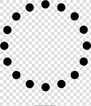 Dotted Circle Coloring Page   Png Loading Spinner  Transparent Png