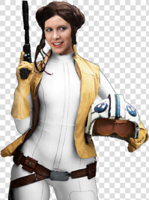 Princess Leia Png   Princess Leia Star Wars 2016  Transparent Png