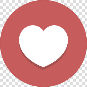 Circle Icons Heart   Vodafone Uk Logo  HD Png Download