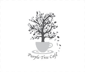 Purple Tree 01   Flowerpot  HD Png Download