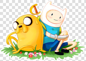 Sticker Of Adventure Time Little Fanart And Example   Adventure Time Art Stickerd  HD Png Download