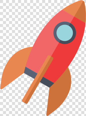 Rocket Clipart Transparent Png   Png Download   Flat Design Rocket Png  Png Download