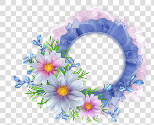 Blue Flower Borders And Frames Download   Beautiful Photo Frames Png  Transparent Png