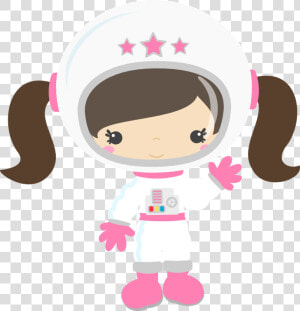 Clipart Girl Astronaut   Girl Astronaut Clipart  HD Png Download