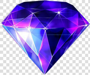 Blue Diamond Gemstone Sapphire Free Hq Image Clipart   Purple And Blue Diamond  HD Png Download