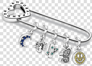 Pandora Me Safety Pin Brooch  HD Png Download