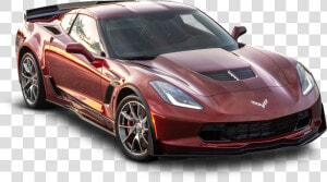 Dark Red Corvette Zr1  HD Png Download