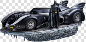 Iron Studios Batman Batmobile  HD Png Download