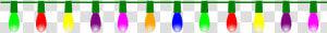 Animated Christmas Lights   Bunte Lichterkette Png  Transparent Png