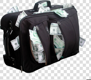 Bag Of Money 1   Suitcase Of Money Png  Transparent Png