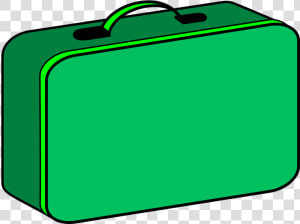 Lunch Box Clipart Transparent   Green Lunch Box Cartoon  HD Png Download