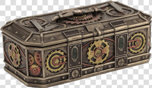 Steampunk Gears Trinket Box   Steampunk  HD Png Download