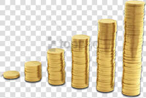 Free Png Plain Gold Coin Png Png Image With Transparent   Stack Of Coins Png  Png Download