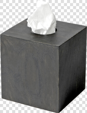 Tissue Box Cube Mezza Dark Oak   Tissue Box Png  Transparent Png