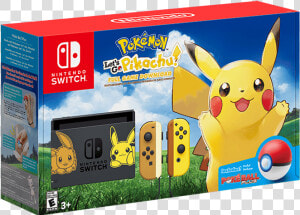 Nintendo Switch Pokemon Let  39 s Go Pikachu  HD Png Download