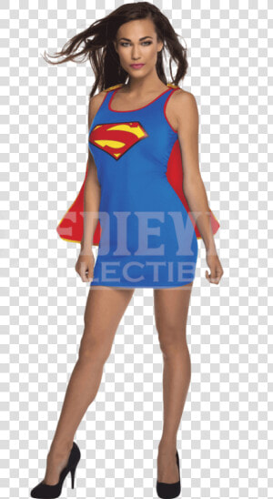 Supergirl New 52 Tank Dress Costume   Supergirl Dress Costume  HD Png Download