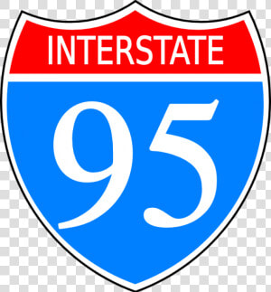 Interstate 95 Sign Clipart  HD Png Download