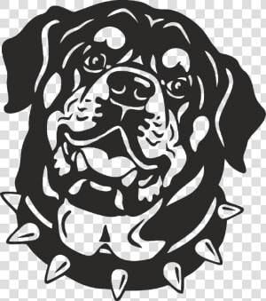 Rottweiler Bulldog Drawing Clip Art  HD Png Download