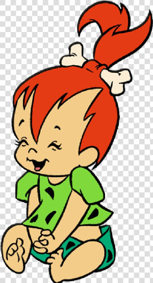 Pebbles Flintstone Png  Transparent Png