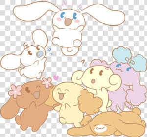 Cinnamoroll Transparent Tumblr   Cinnamoroll And Friends  HD Png Download