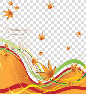 Autumn Border Designs Png Free Download   Clipart Decorative Border Design  Transparent Png