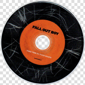 Fall Out Boy Take This To Your Grave Cd Disc Image   Fall Out Boy Take This To Your Grave Cd  HD Png Download