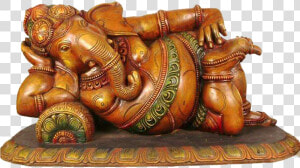 Sleeping Ganesha Idol Online  HD Png Download