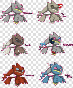 Pokemon Banette Variants   Png Download   Shuppet Variations  Transparent Png