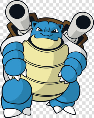 Blastoise Pokemon Character Vector Art   Draw Pokemon Blastoise  HD Png Download