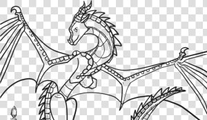 Wings Of Fire Coloring Pages Wings Of Fire Coloring   Skywing Wings Of Fire Coloring Pages  HD Png Download